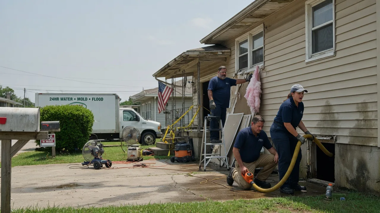Water Damage Repair in Ness City, KS near me